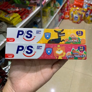 Kem đánh răng PS cho bé 2-6 tuổi