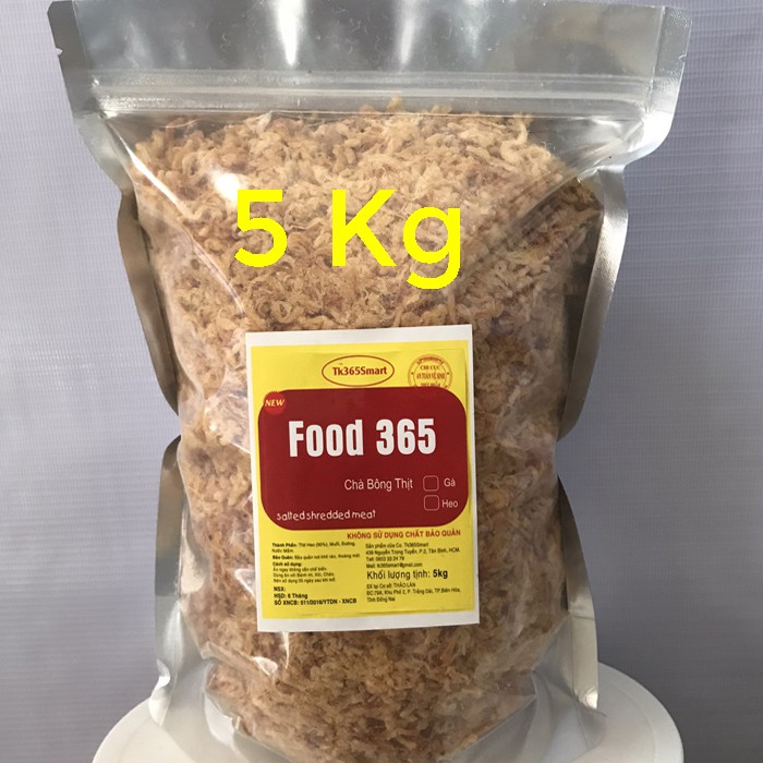 5KgBig Chà bông đặc biệt xù sợi, ruốc sợi thơm ngon béo ngậy, Tk365