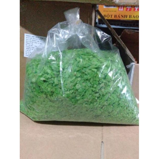 Cốm dẹp xanh làm chả,chiên tôm,làm bánh, nấu xôi,kem...