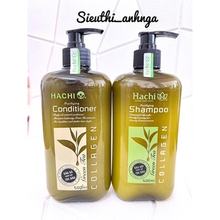 CẶP DẦU GỘI-XẢ HACHI 500ml