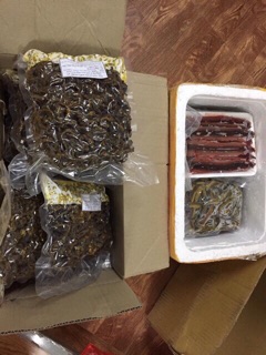 500g lươn đồng ướp sấy Nghệ An