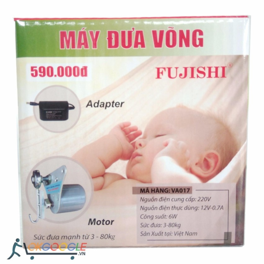 Máy đưa võng Fujishi VA017 kèm adapter