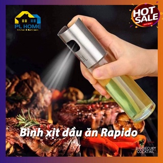 Bình xịt dầu ăn, chai xịt dầu ăn Rapido