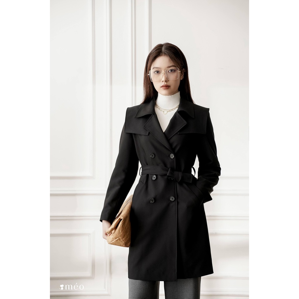 Áo khoác Trench Coat dáng dài Keith [ Méo shop]