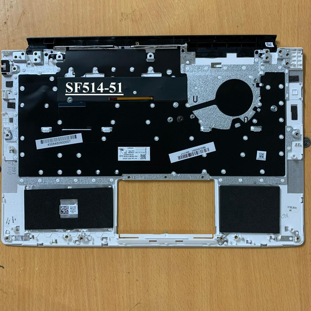 Vỏ Laptop Acer  Mặt C Dành Cho Laptop Acer  SF514-51 -có sẵn bàn phím ạ!   Hàng mới