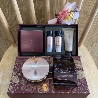 Phấn nước thông đỏ Sulwhasoo Timetreasure Radiance Serum Cushion Set