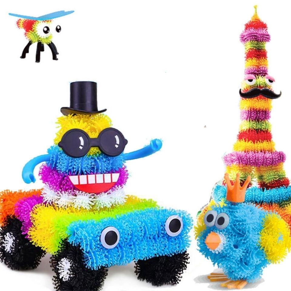 Bộ Đồ Chơi Xếp Hình Xây Dựng Sáng Tạo Giáo Dục Cho Bé