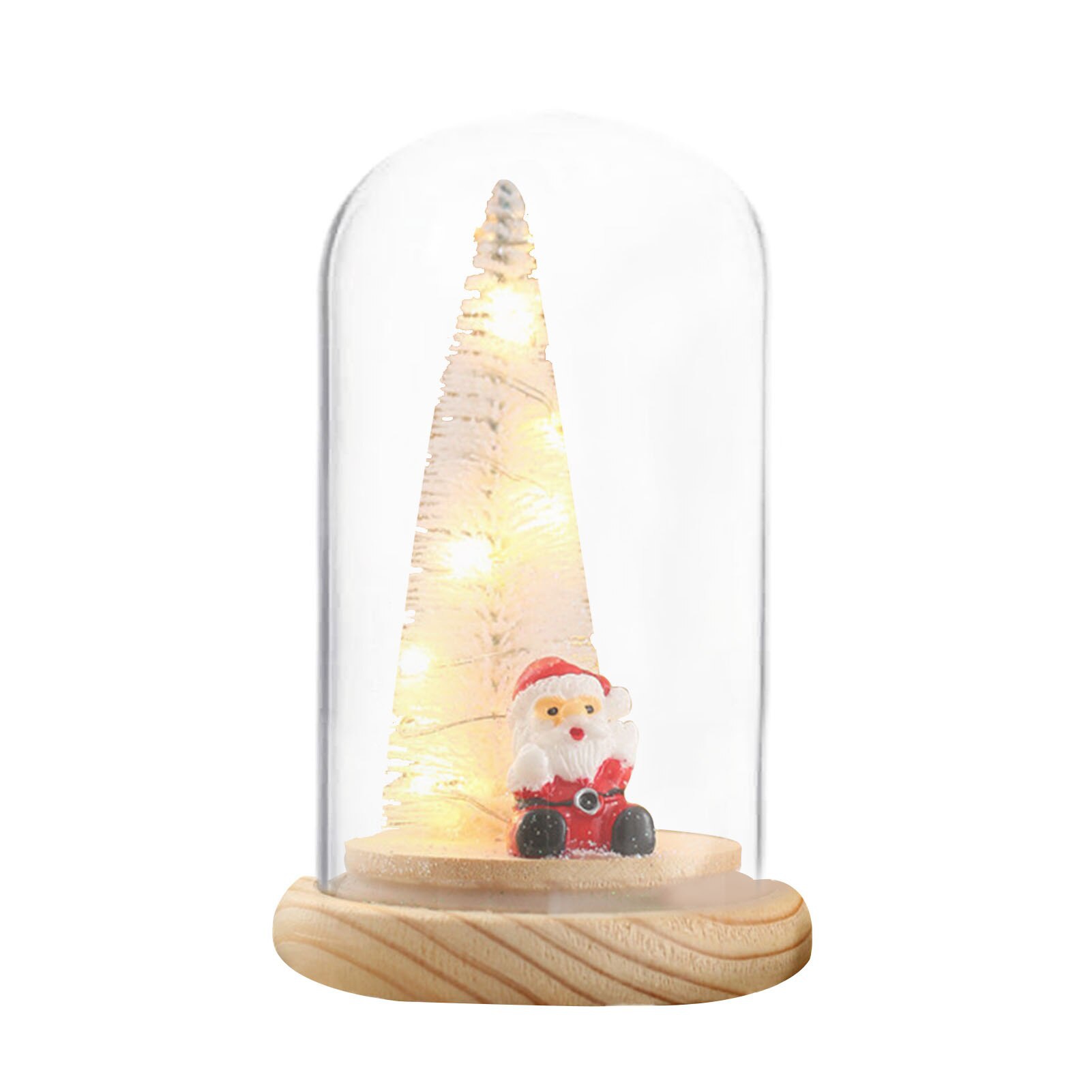 1 Đèn Led Sợi Quang Hình Cây Thông Noel Trang Trí Giáng Sinh