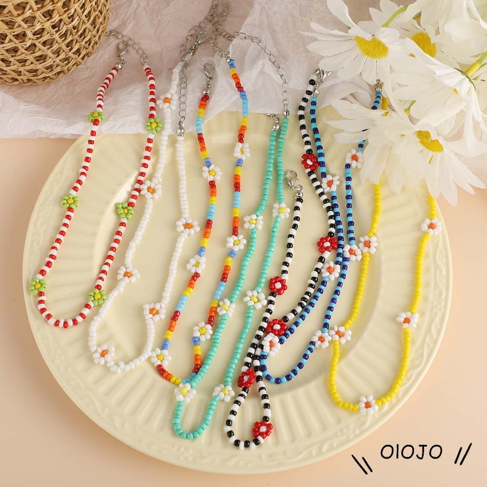 Vòng cổ choker dạng chuỗi hạt phong cách đơn giản thời trang dành cho nữ