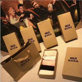 Hộp quần chip Muji set 5c