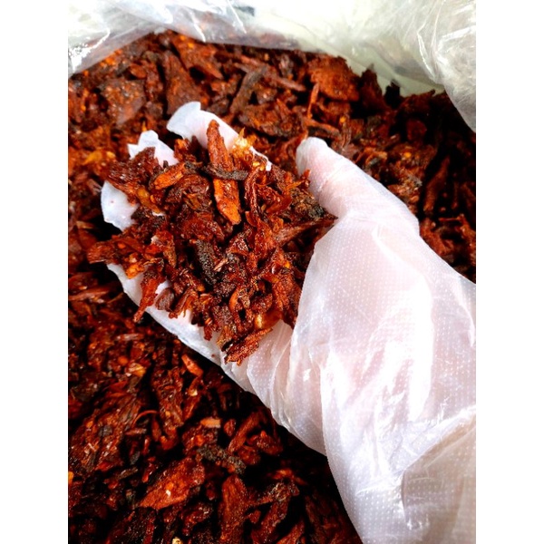 500GR KHÔ BÒ VỤN NHỎ GIÒN CAY VỊ TỨ XUYÊN