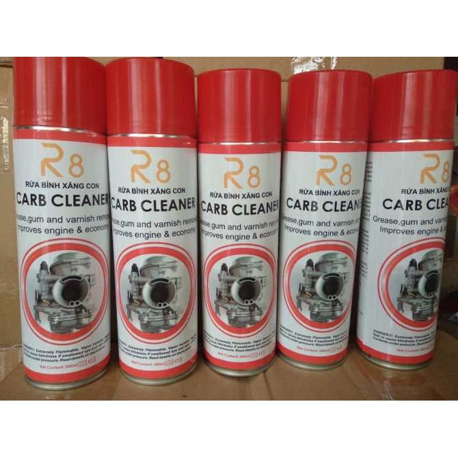 Chai vệ sinh rửa bình xăng con Carb Cleaner 500ml