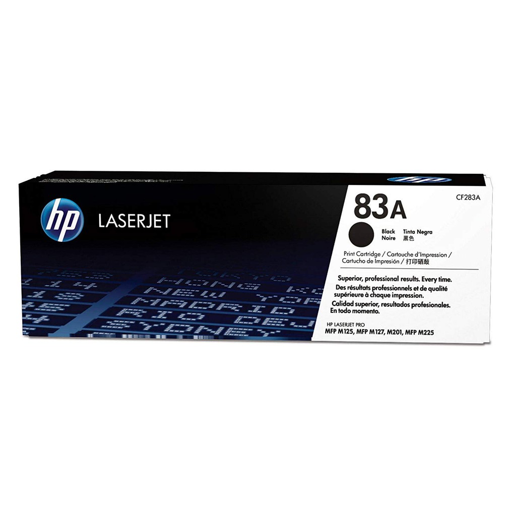 Mực in HP 83A Black LJ Toner Cartridge_CF283A - Hàng Chính Hãng