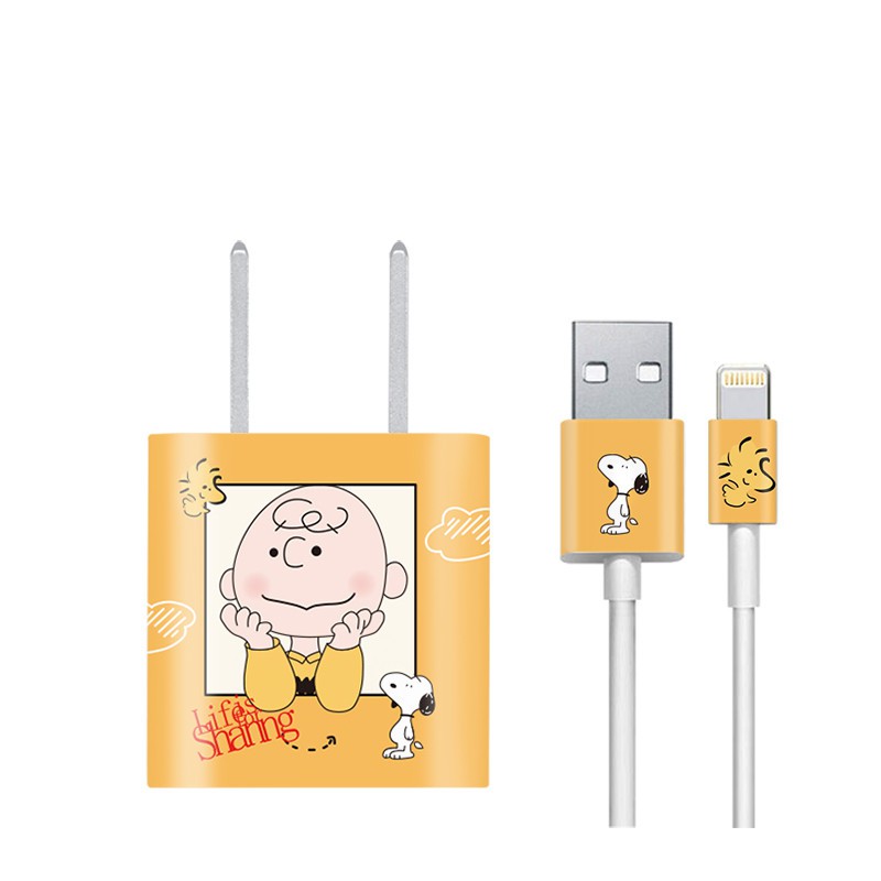 Miếng Dán Dây Và Cục Sạc Cho táo IP5w 18w 6/7/8/Plus Xs Max Xr 11 Pro