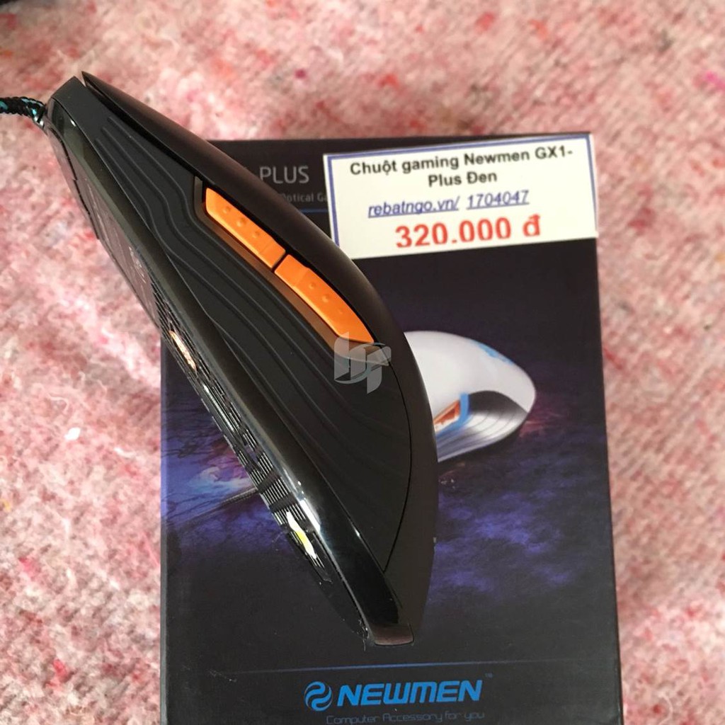 Chuột gaming Newmen GX1-Plus Đen
