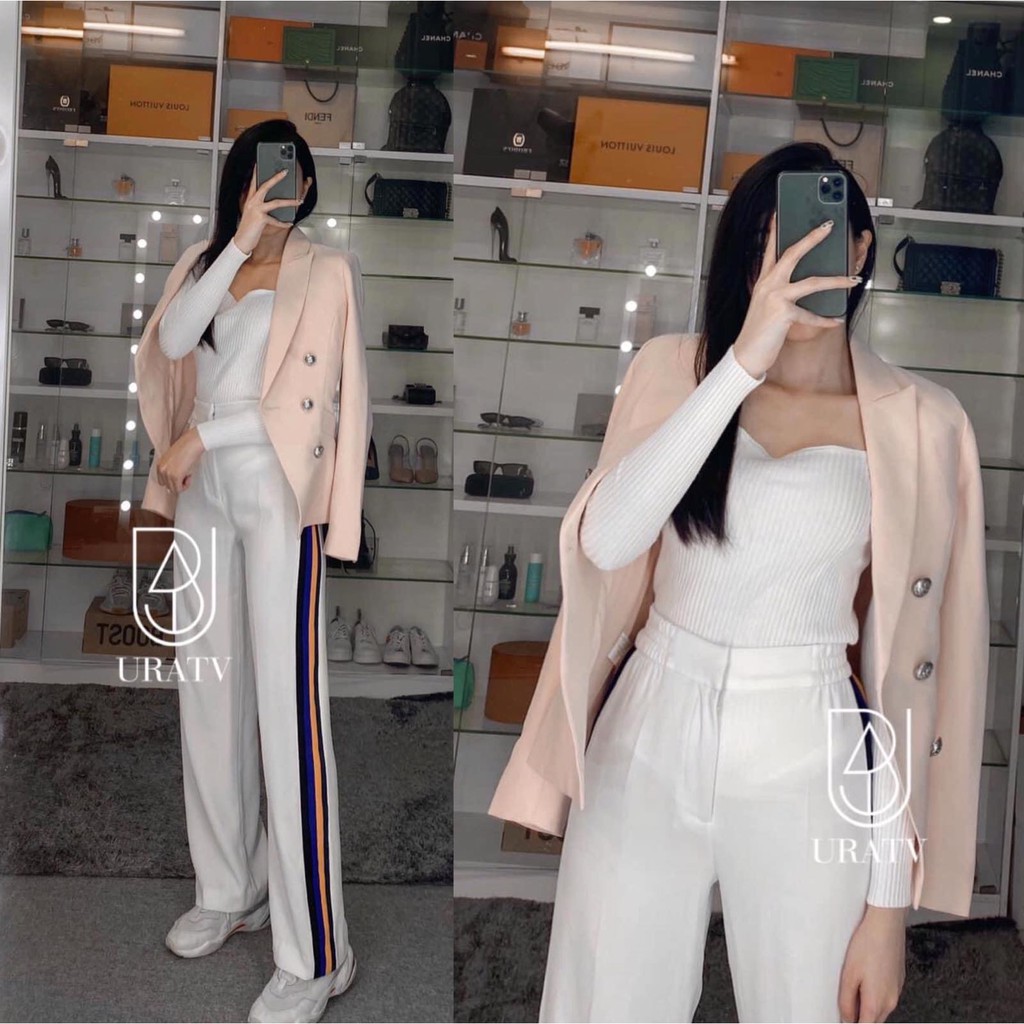 [FREESHIP - ẢNH THẬT] Áo BLAZER 2 HÀNG KHUY MNG xuất dư | BigBuy360 - bigbuy360.vn