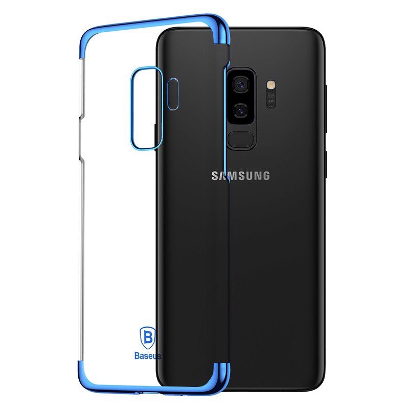 Ốp lưng Galaxy S9 plus Baseus Glitter nhựa cứng trong suốt, chống trầy