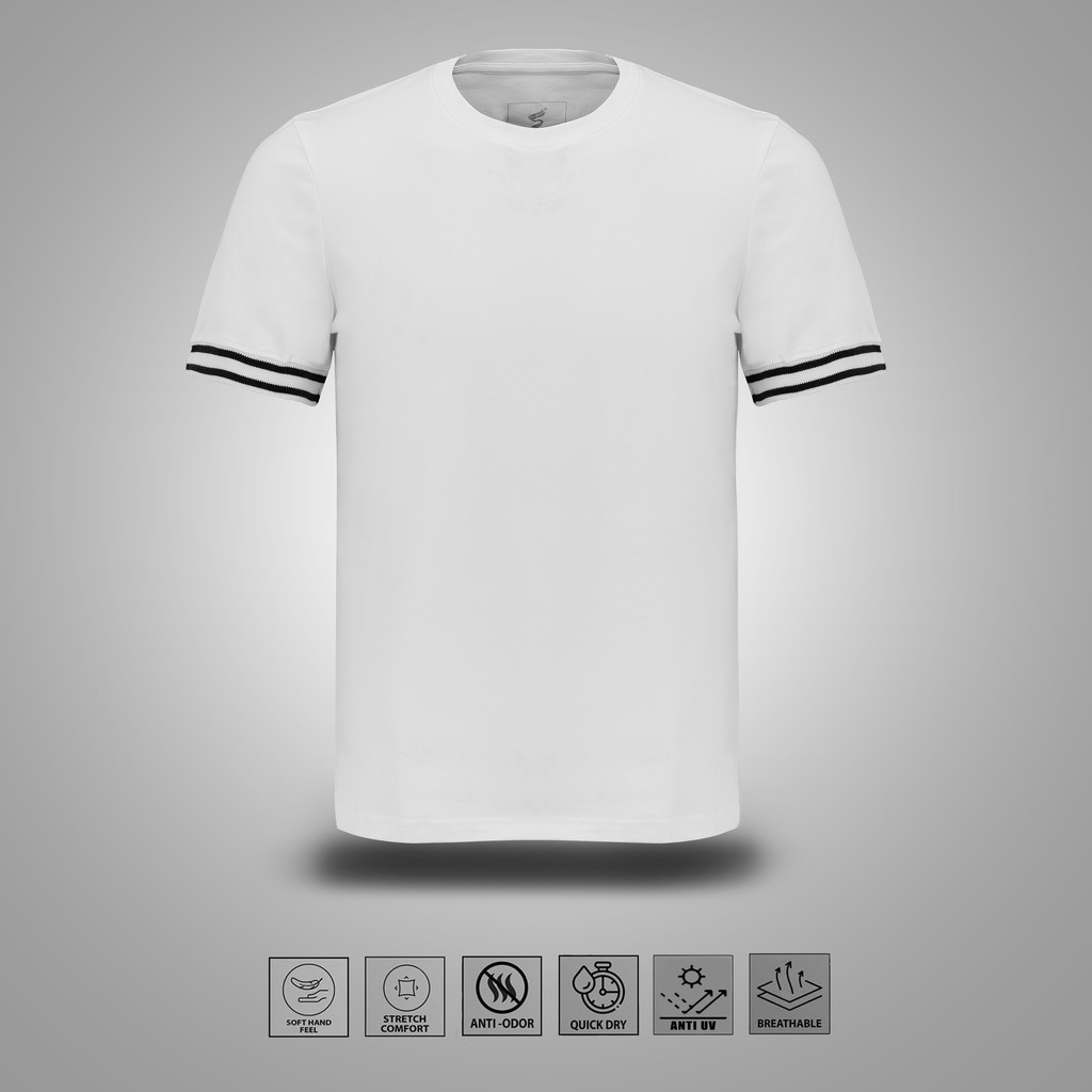 [Freeship] Áo thun cotton lụa co dãn 4 chiều T-shirt 02