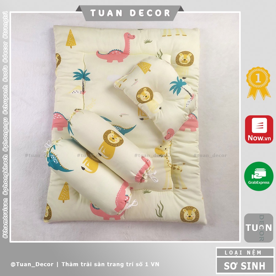 Nệm cho bé sơ sinh chính hãng xuất Nhật | An toàn | Giá rẻ