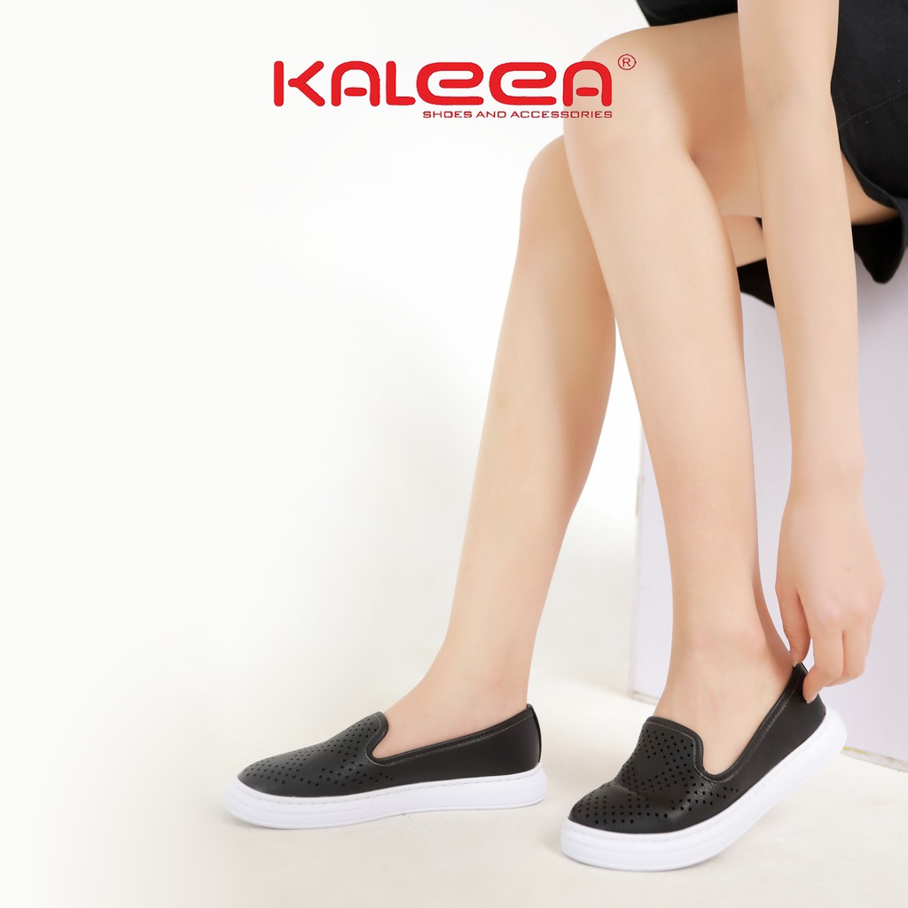 Giày Búp Bê Nữ KALEEA HTK2003 Giày Bệt NữCao 3p Siêu Nhẹ