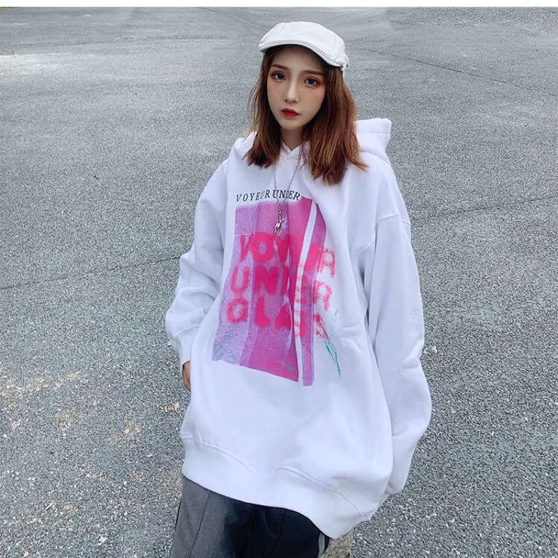 (ORDER) Áo hoodie PINKY ulzzang unisex 💌 FREESHIP 💚 Áo nỉ lót bông dáng rộng 💚 | BigBuy360 - bigbuy360.vn