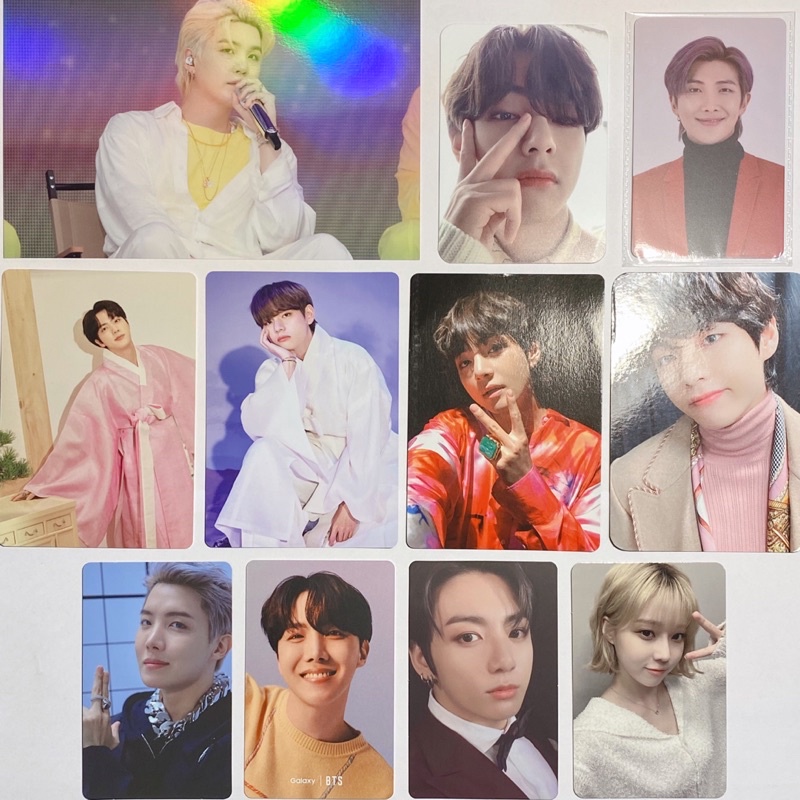 Card bo góc BTS official cực xinh giá cute