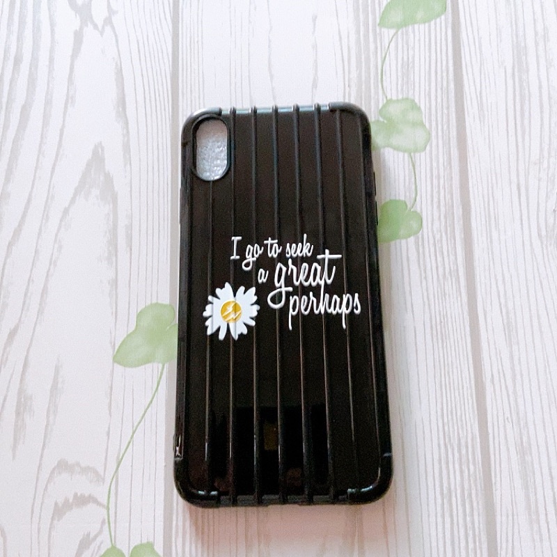 Ốp in hình cute vali dẻo iphone Xs max