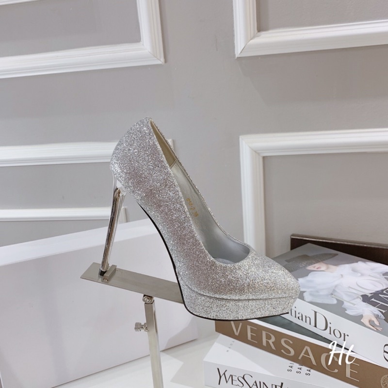 ❄️ GIÀY ĐÚP ĐẾ KIM TUYẾN CAO 12cm. HÀNG QUẢNG CHÂU FULL BOX CÓ SẴN