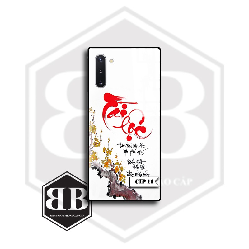 Ốp lưng kính cường lực SAMSUNG NOTE 8 / NOTE 9 / NOTE 10 / NOTE 10 PLUS / NOTE 10 PRO kiểu chữ thư pháp sang trọng