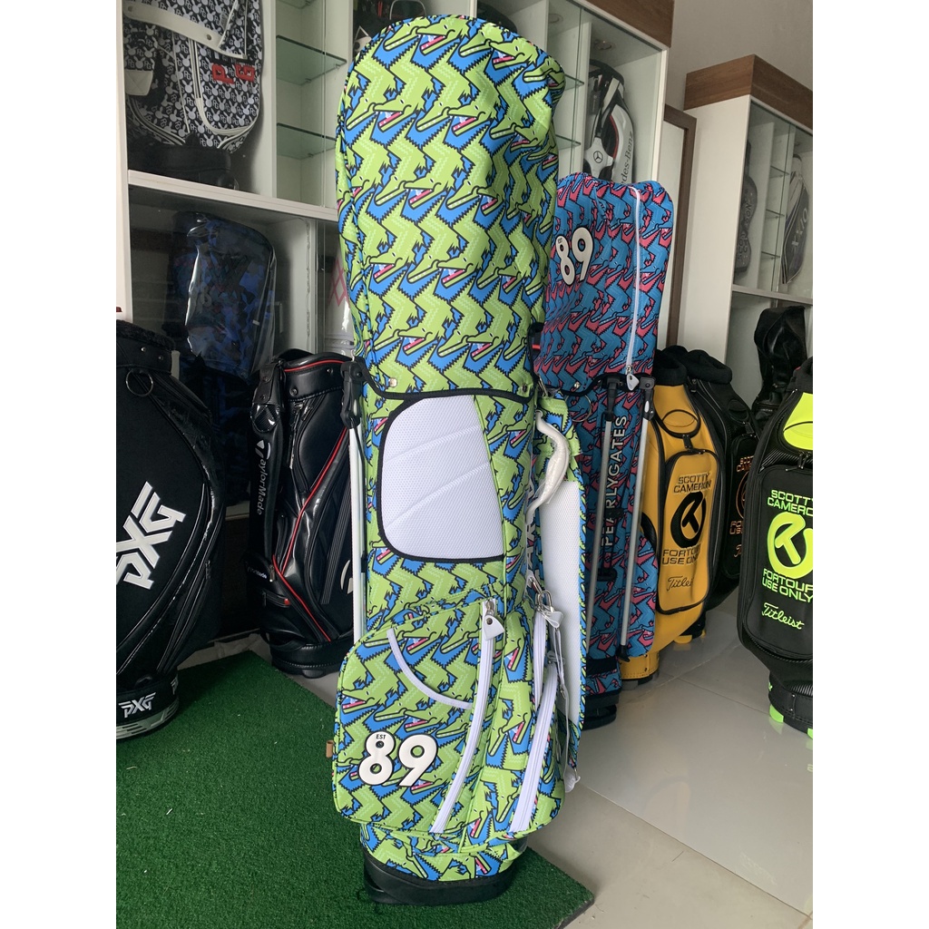 Túi gậy golf Pearly gates chân chống tiện lợi, túi đựng gậy golf.