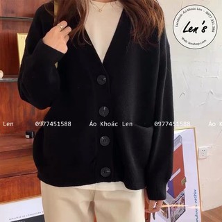 ÁO KHOÁC LEN CARDIGAN DÁNG RỘNG