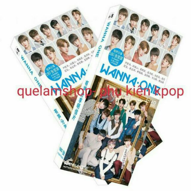 hộp Postcard BTS,GOT7,EXO,GD,twice,blackpink,wanna one