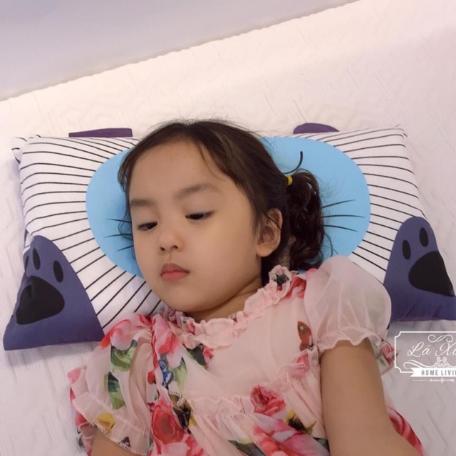Gối Cao Su Non Trẻ Em IKEA [CHÍNH HÃNG] Siêu mềm, đàn hồi, an toàn cho bé trai, bé gái 1- 6 tuổi, kích thước 30x50cm