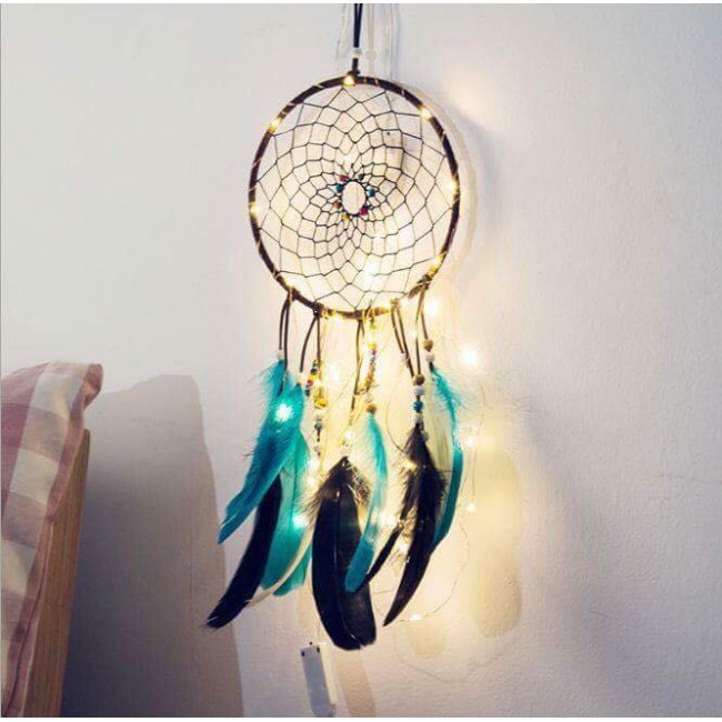 Đèn dreamcatcher trang trí phòng xinh