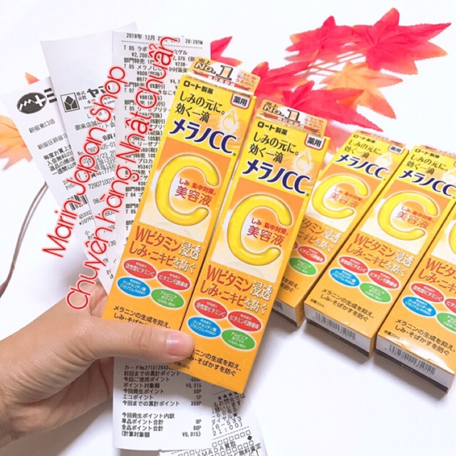 (Có video+Bill mua tại store) Serum Vitamin C Melano CC Rohto (Tinh Chất Đặc Hỗ Trợ Nám Mụn Cc Melano) | BigBuy360 - bigbuy360.vn