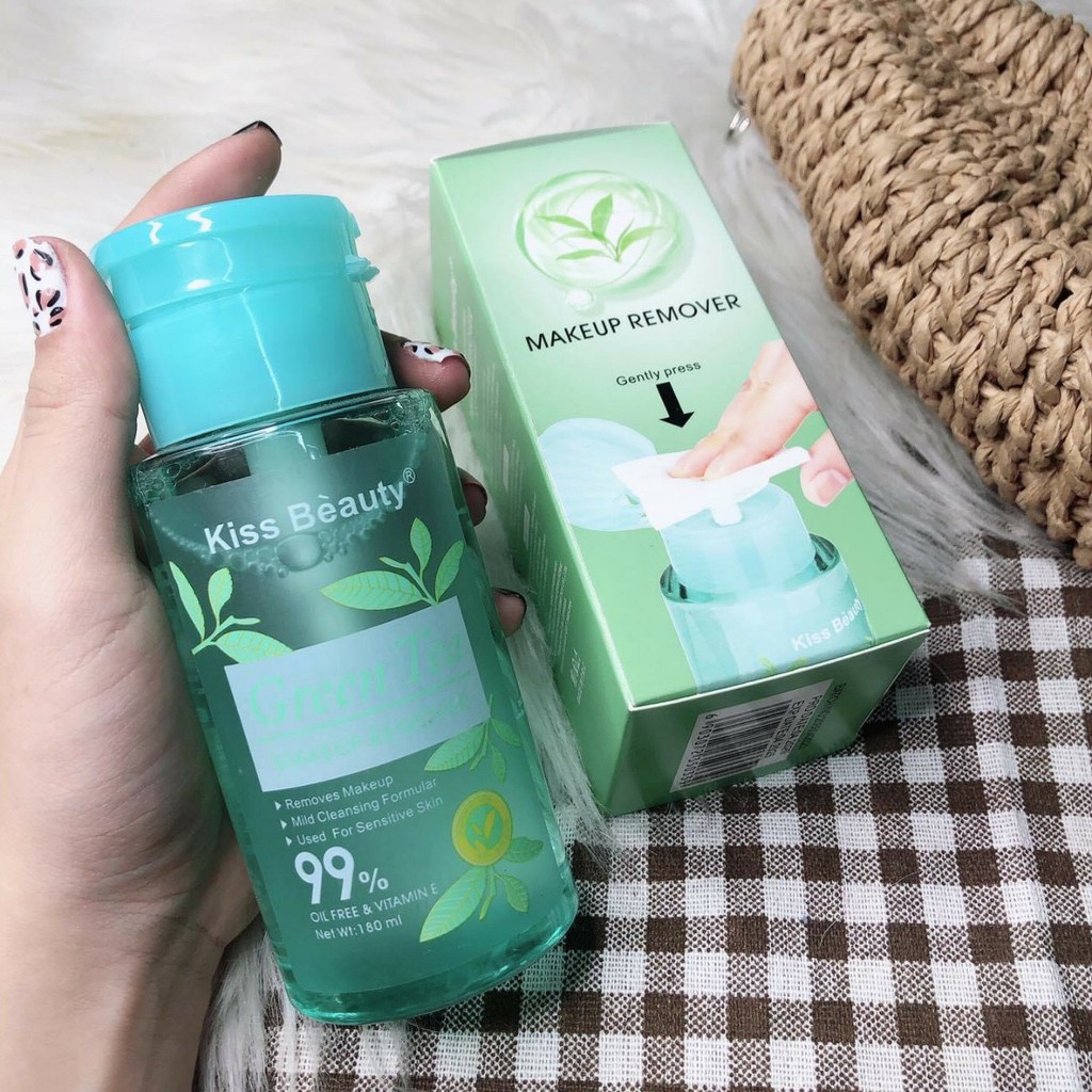 Nước Tẩy Trang KISS BEAUTY GREEN TEA