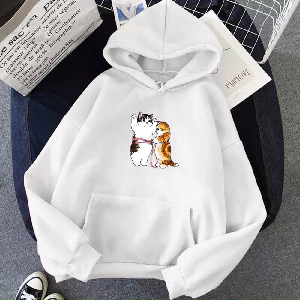 [FREESHIP_50K] Áo hoodie nam nữ nỉ ngoại in hình dễ thương William - DS85, chất nỉ dày dặn, nón 2 lớp, hợp làm áo cặp