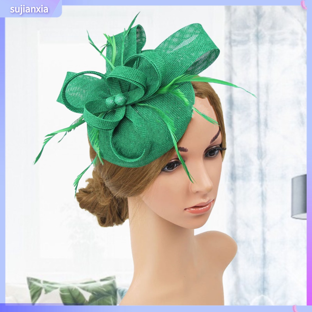 Sujianxia| Mũ Beret Đính Lưới Và Lông Thú Cho Phái Nữ