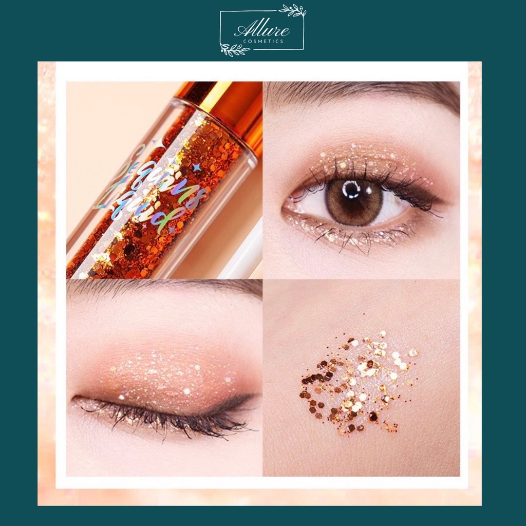 Nhũ Mắt CDE Hạt To Lấp Lánh Màu Đồng Sang Chảnh