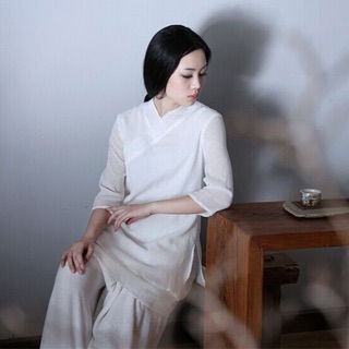 Bộ đũi tơ kiểu dáng trung hoa