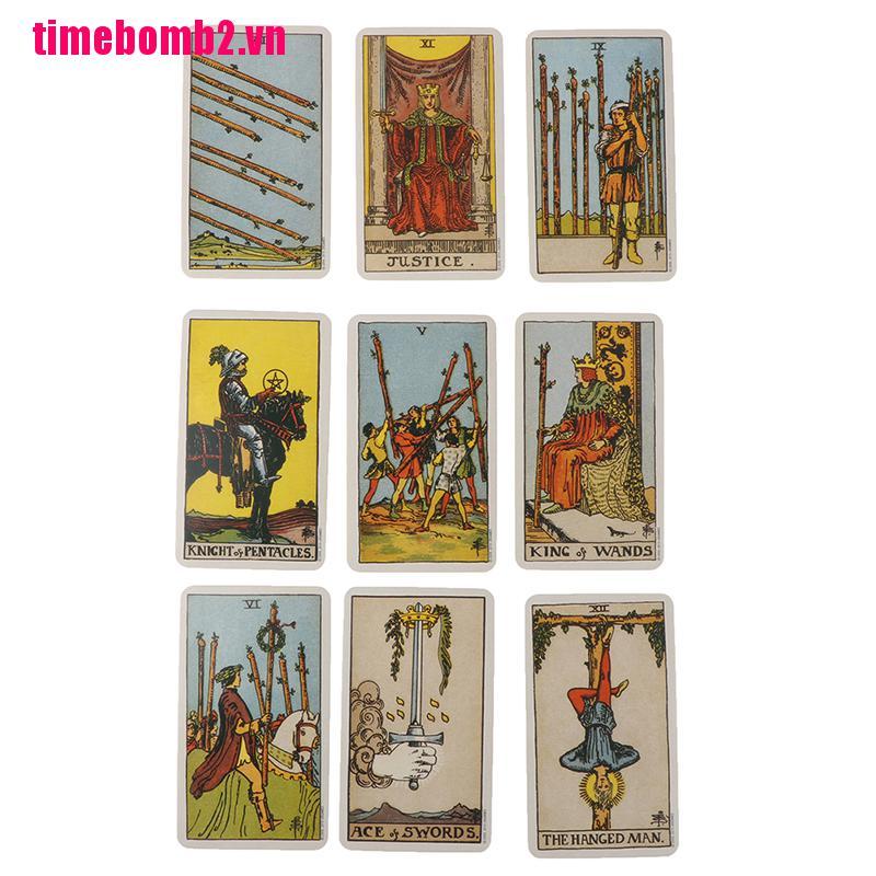Bộ 78 Thẻ Bài Tarot Hình Chiếc Lá Xinh Xắn