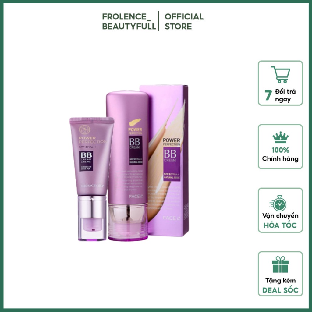 KEM NỀN /Kem chê khuyết điểm The Face Shop Power Perfection BB Cream mẫu mới [kem face]