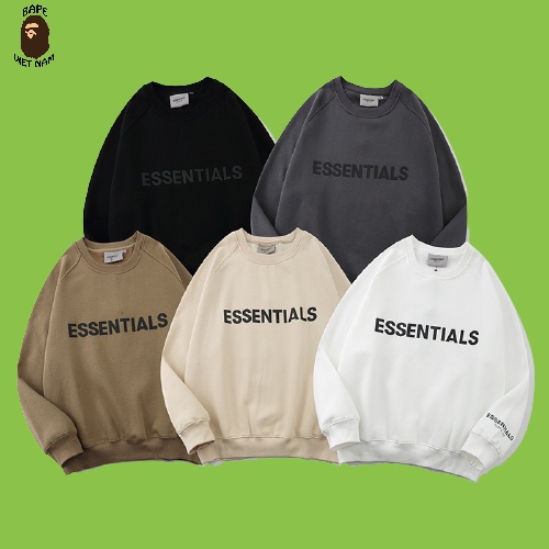Áo Sweater Essentials FOG, Fear Of God Essentials Sweater SS2021 chất Cotton, 5 màu BapeVN