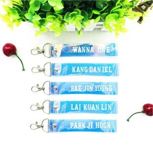 (Sỉ 20k)Nametag trong wanna one strap wanna one hologram, Seventeen, Got7 tiện ích dễ thương