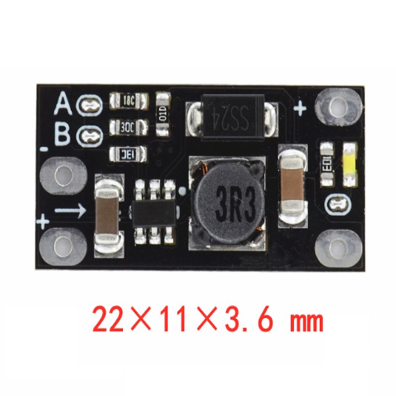 Mạch PCB tăng áp DC - DC từ 3V 3.2V 3.3V 3.7V 5V 9V lên 12V