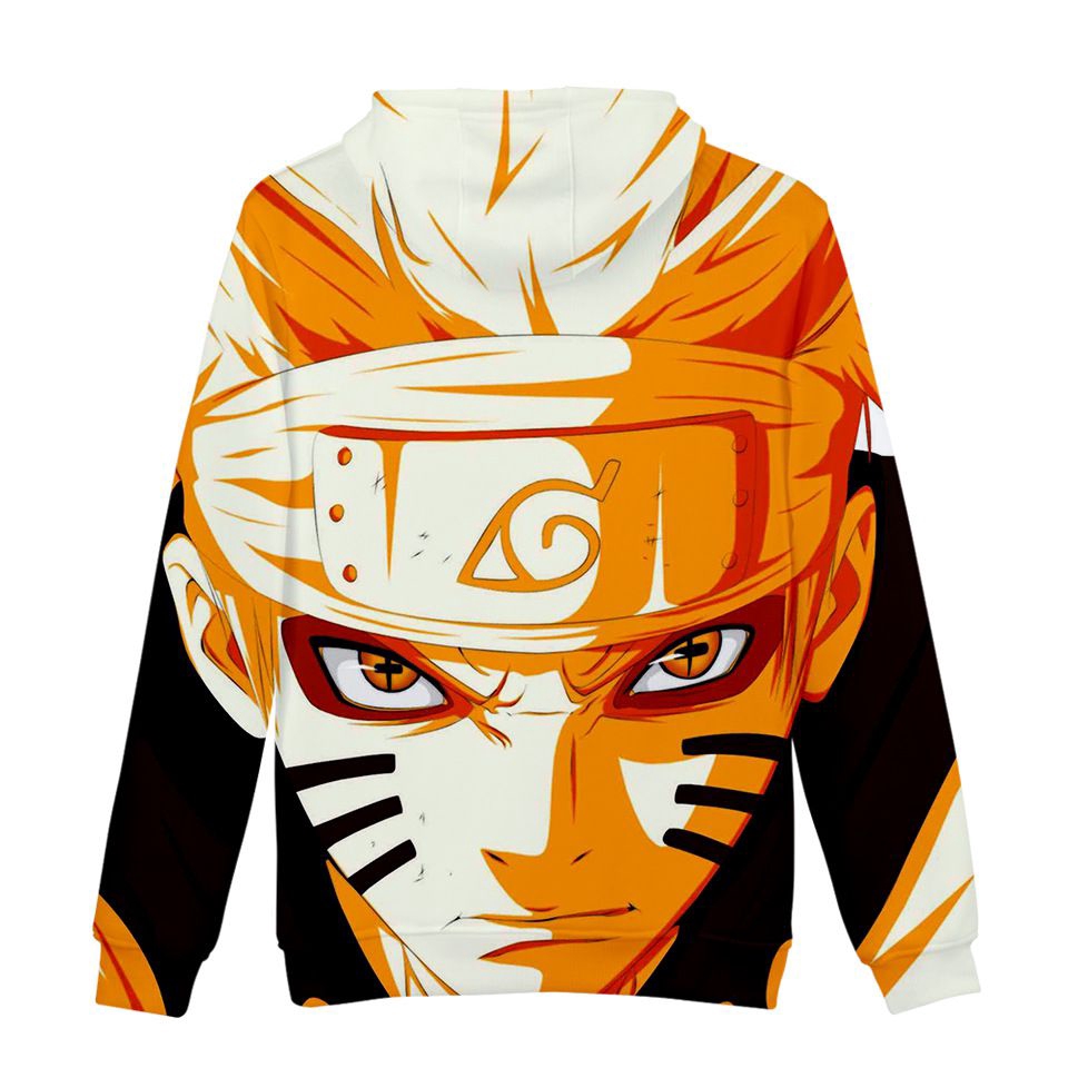 Áo Hoodie in họa tiết hoạt hình Naruto Kakashi có size S-5XL thời trang