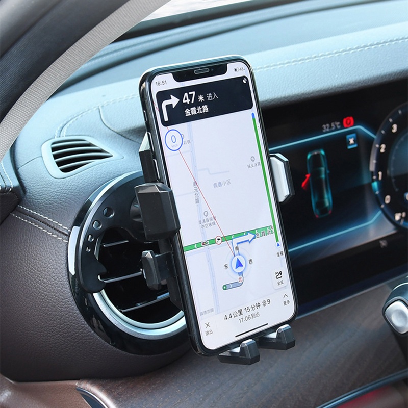 Giá Đỡ Điện Thoại / GPS Thông Dụng Gắn Khe Điều Hòa Xe Hơi