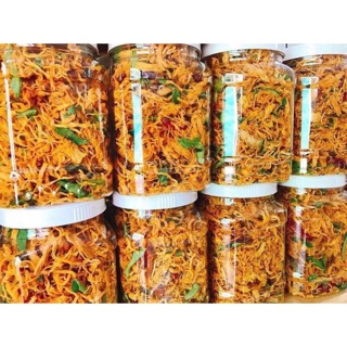 Khô gà lá chanh siêu ngon hộp 500gr