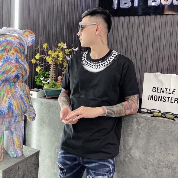 Áo Phông Nam,Thời Trang Nam Chất Liệu Vải Cotton Thun Lạnh