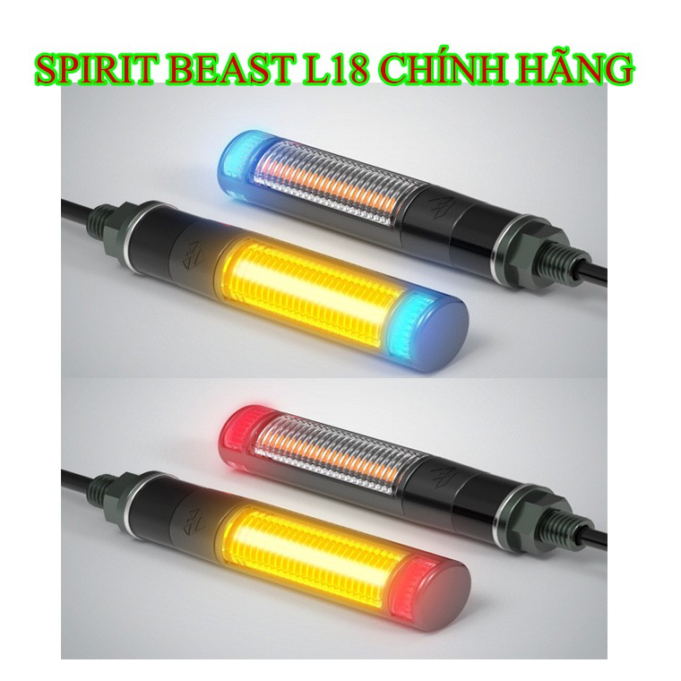 XI NHAN SPIRIT BEAST L18 CHÍNH HÃNG CHO XE EXCITER 150, WINNER 150, PHÂN KHỐI LỚN